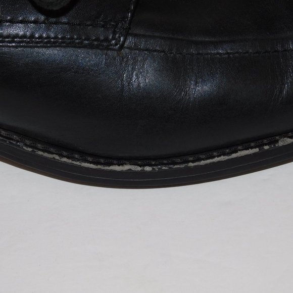 Johnston & Murphy Black Soft Leather Lace Up Dress Shoes Men\'s Size 10.5 M main image 5